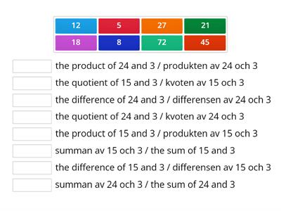 2. Term, Sum, Difference, Quotient