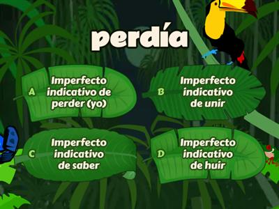 Actividad con imperfecto de indicativo 