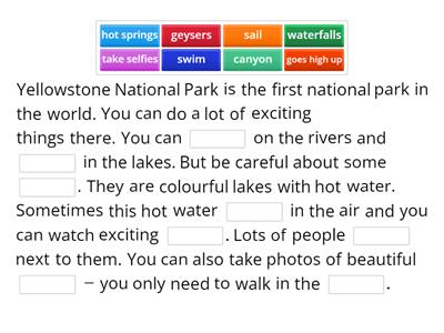3&4 American National Parks