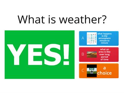 Weather/Climate quiz
