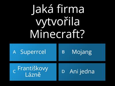 Minecraft kvíz