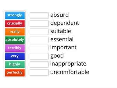 UI2- L25 Adverb+adjective collocations open the box