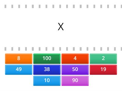 Flip tiles 1-Roman numerals