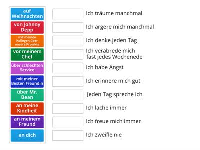 Verben mit Präpositionen B12