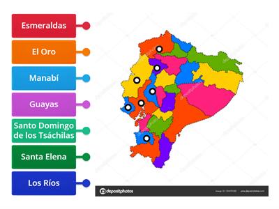 Provincias de la Costa