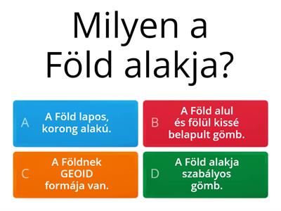  A FÖLD