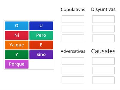 Conjunciones