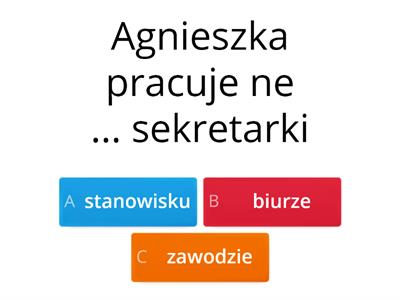 Praca - quiz (krok po kroku) 1