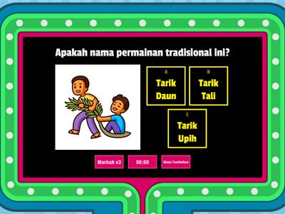 Kuiz Permainan Tradisional : Tarik Upih dan Batak Lampung