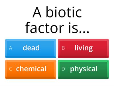 N5 Biotic factors