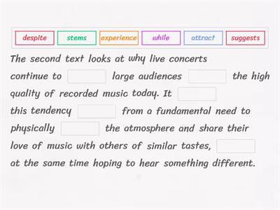 Summary for text 2 in a CPE Essay