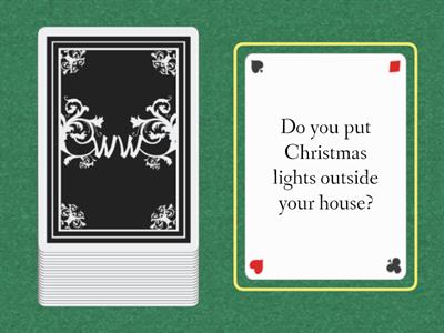 Christmas Board game questions