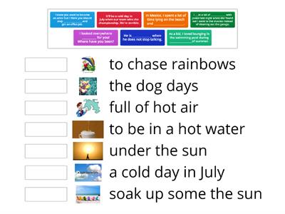 Summer idioms