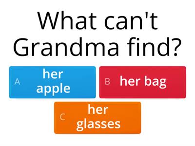 Storyfun 1. Grandma's Glasses