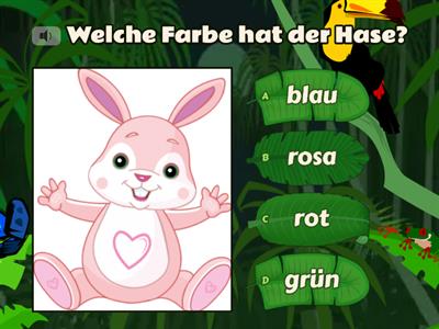 Welche Farbe hat das Tier?