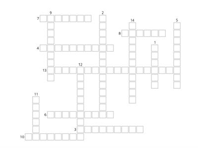 PROJECT 5 Unit 1C: There's something wrong (crosswords)