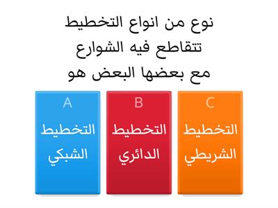 تقييم 2 لدرس المدن 