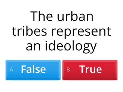 The urban tribes