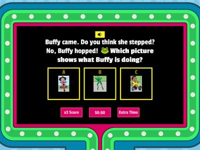 Hopping Buffy (Word Play)