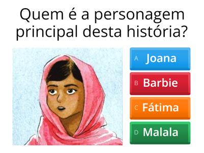 "O Lápis mágico de Malala"