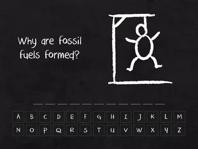 Fossil fuels