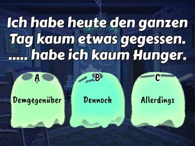 Konnektoren Quiz