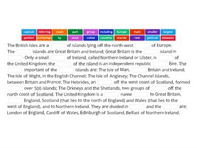 The British Isles & the U.K.