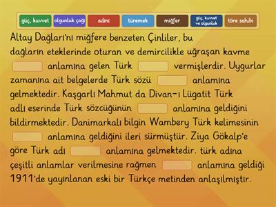 9.4.1. Türk Adının Anlamı