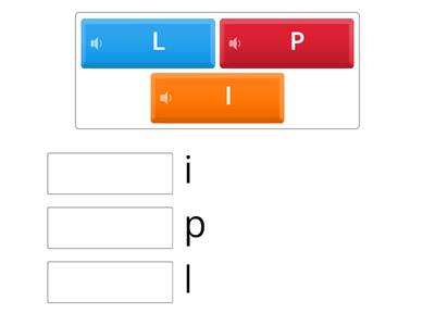 Match the letter 