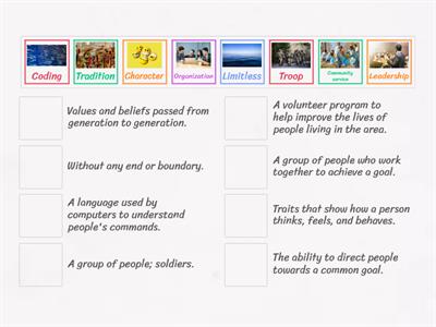 Girl Scouts Vocabulary Game