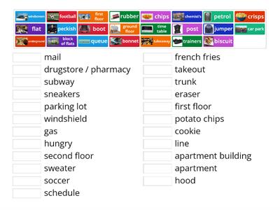 British / American English