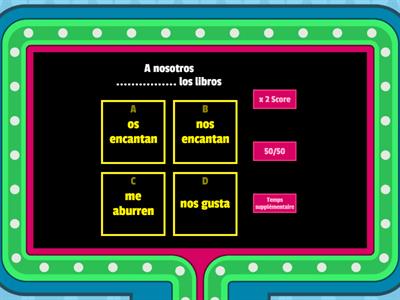 Les verbes à tournure affective - Niveau: 4ème Bilangue + 3ème