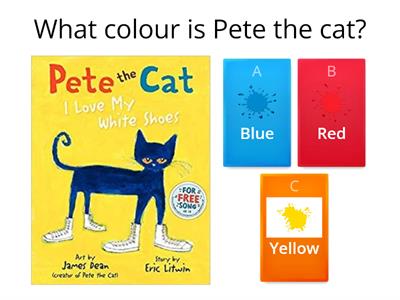 Pete The Cat - White shoes