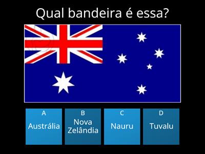 Oceania bandeira
