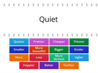 Comparative Adjectives