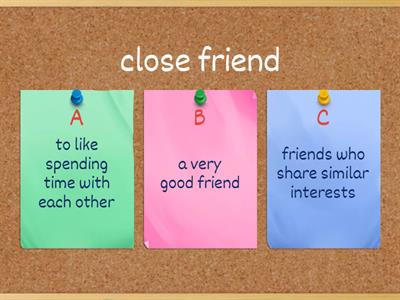 QUIZ  Friendship