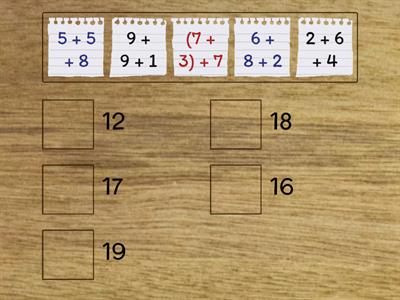 ADDITION OF THREE 1-DIGIT NUMBERS