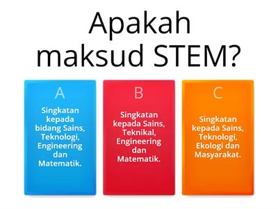 KUIZ STEM MATEMATIK TINGKATAN 1