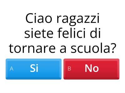 Inizio 4 elementare