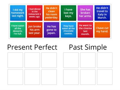  Present Perfect or Past Simple?