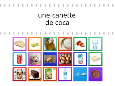 Alimentation- Quantités précises / Contenants A1