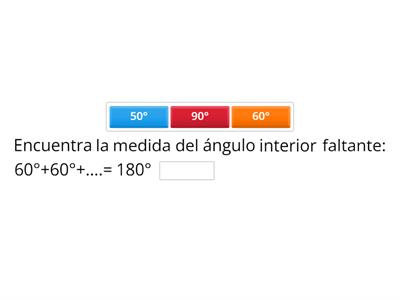 Suma de ángulos interiores de un triángulo