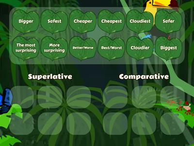 Comparative and superlative adjectives 