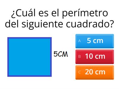 Calcula el perímetro II