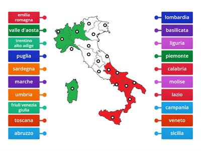 le regioni italiane