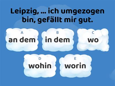 Quiz A&A Deutsch - ungezielt - März