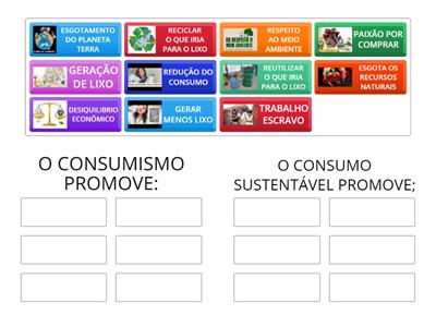  CONSUMO SUSTENTÁVEL E CONSUMISMO