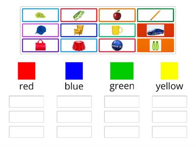 classify colors 