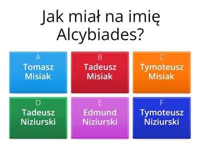 Sposób na Alcybiadesa