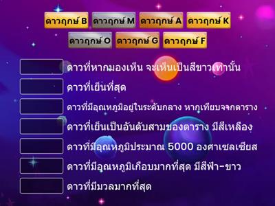 Twinkle, Twinkle, Little Star ดาวดวงนี้ลักษณะแบบใด จงตอบฉันมา